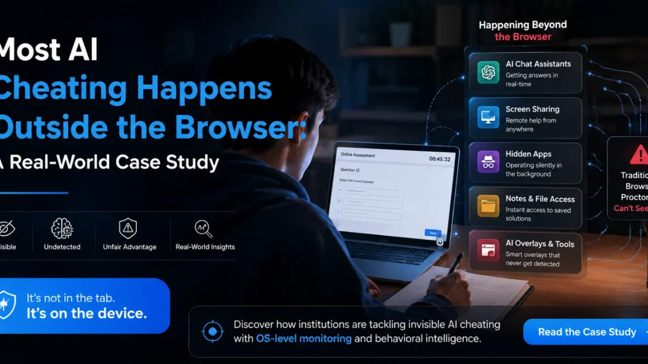 AI Cheating in Online Exam Proctoring Case Study