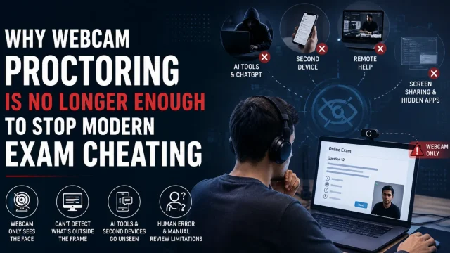 Why Webcam Proctoring Is No Longer Enough to Stop Modern Exam Cheating